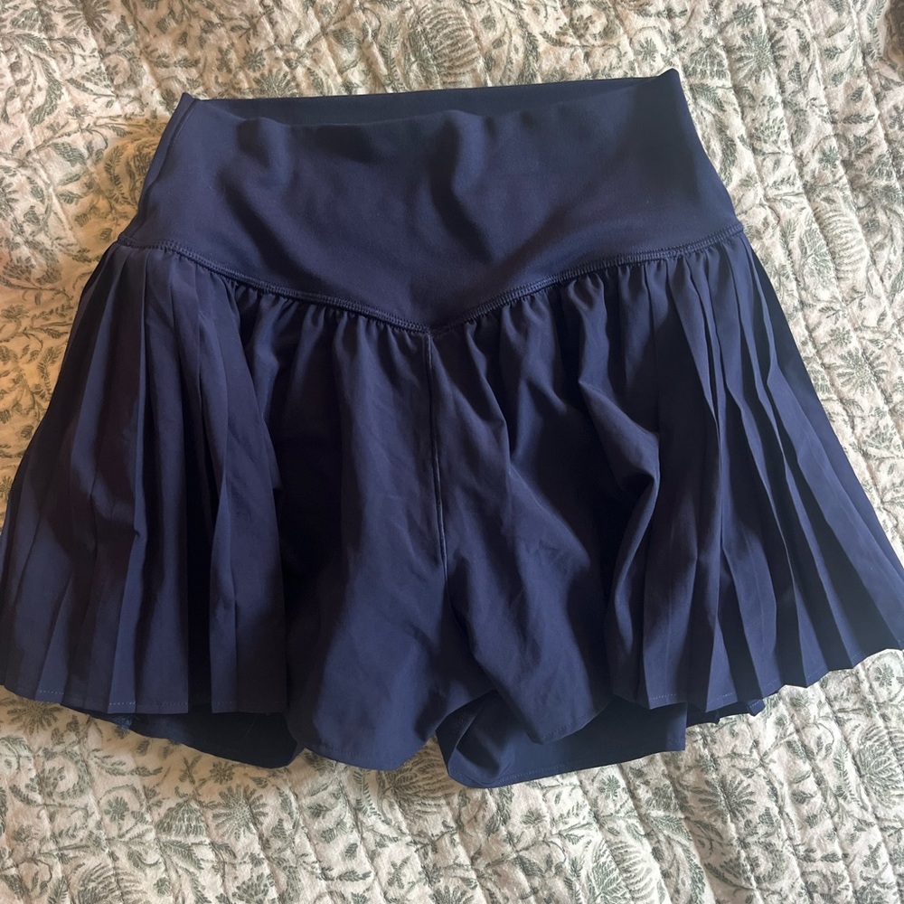 Aerie navy running shorts